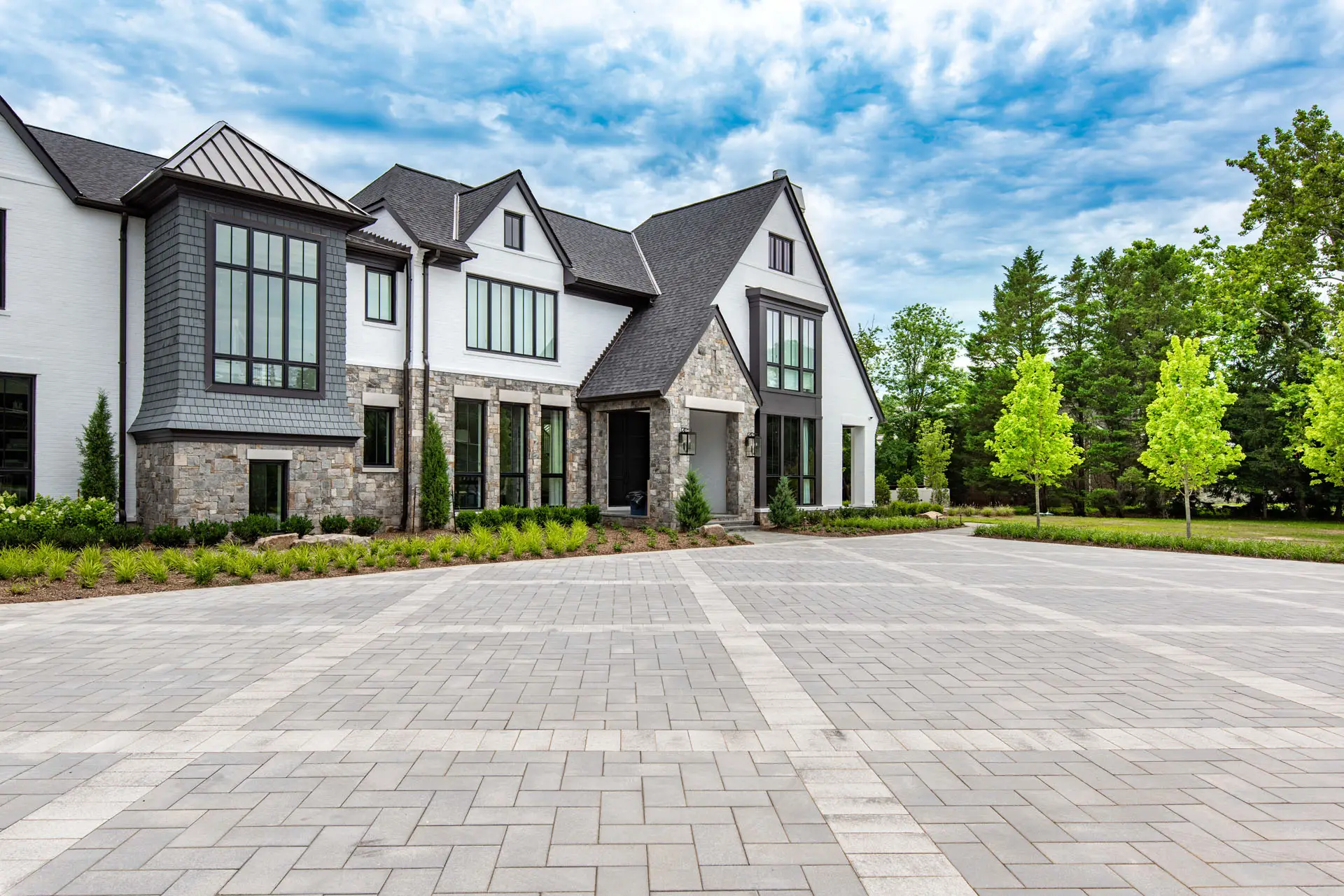 custom large driveway