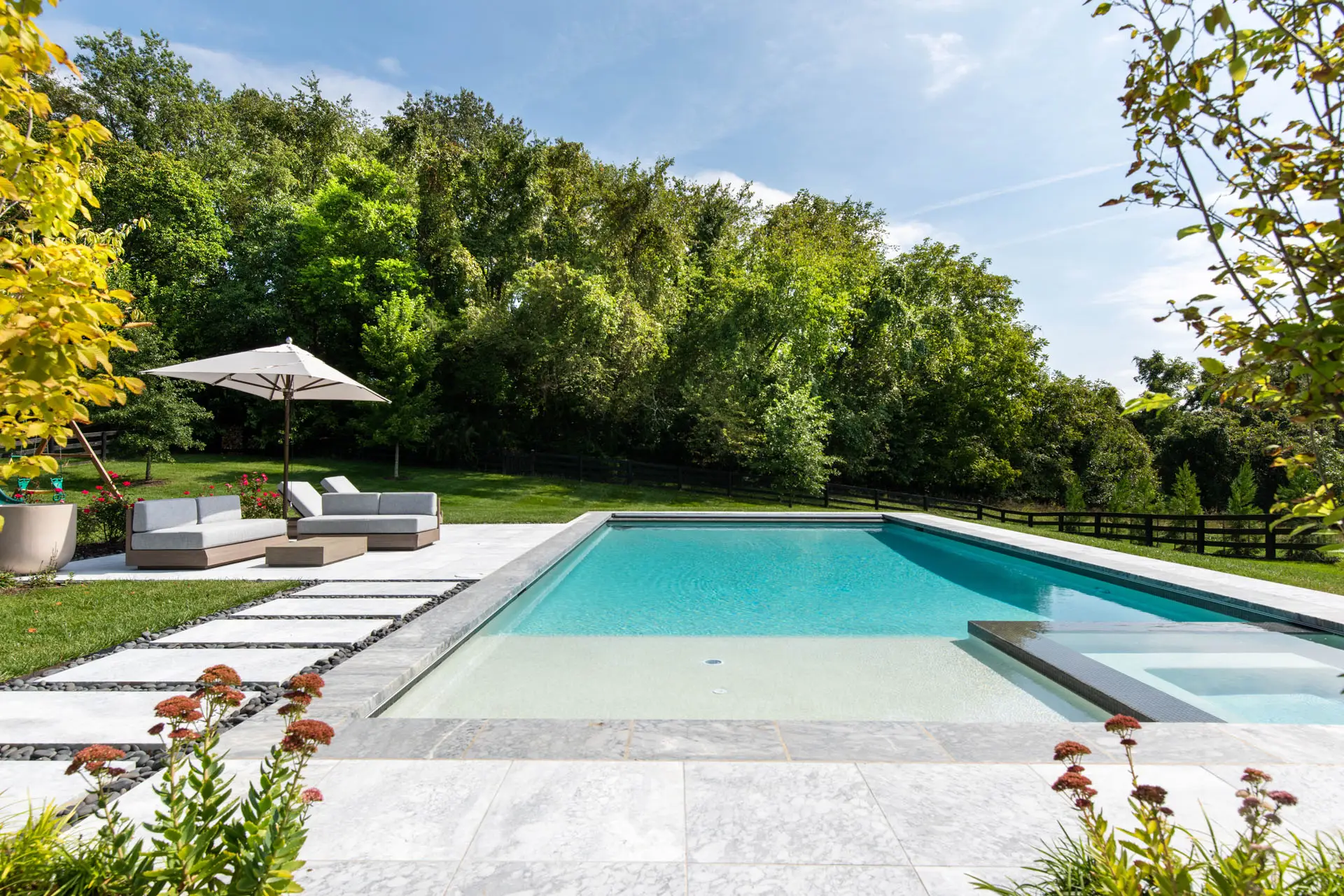 hardscaping project in Aldie